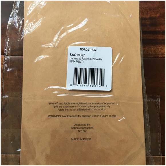 Camera & Patches iPhone 6 Plus Case - Picture 2 of 2